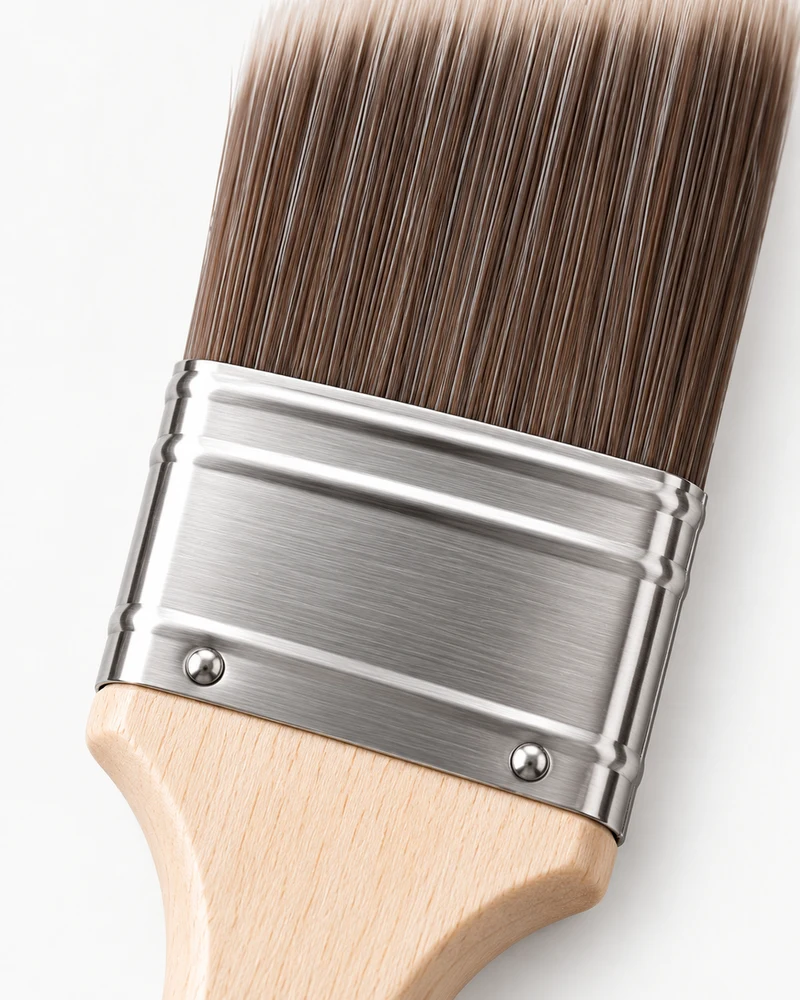 Paint brushes, set of five