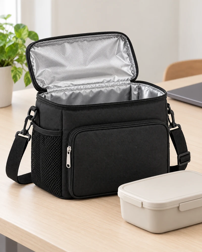 Compact insulated lunch bag