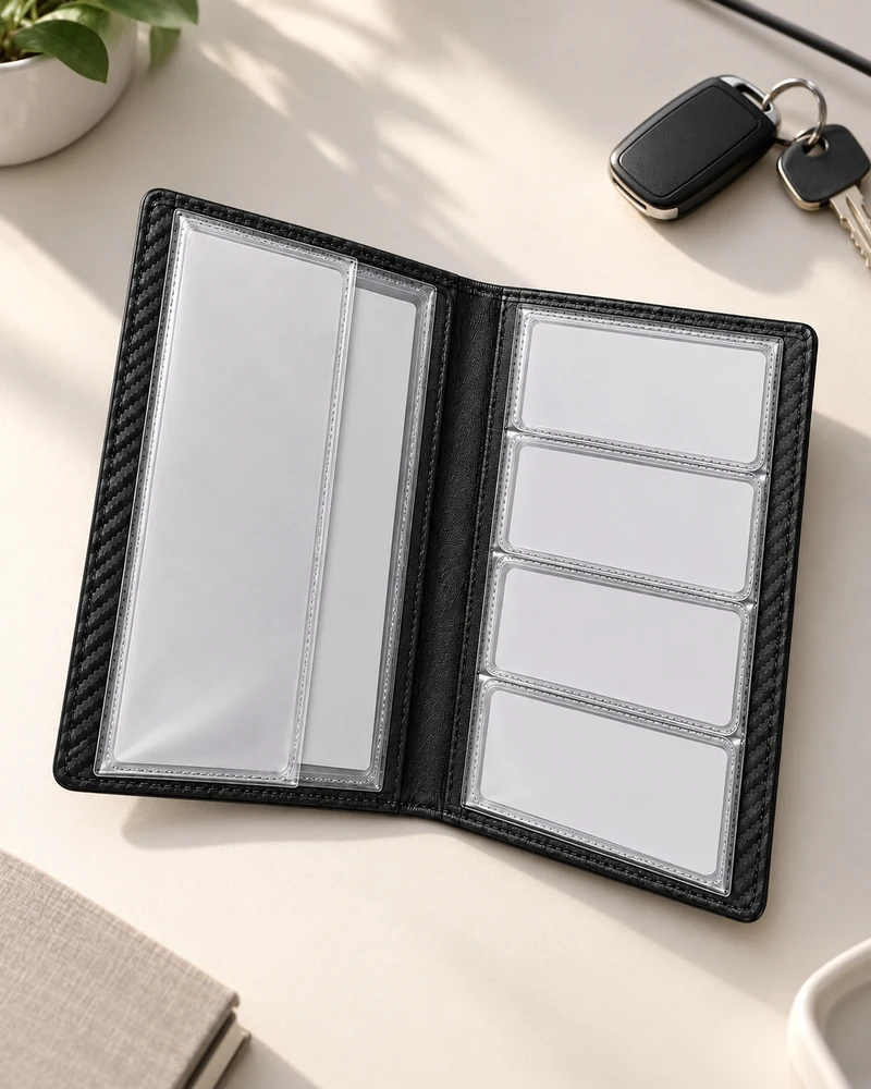 Vehicle document wallet