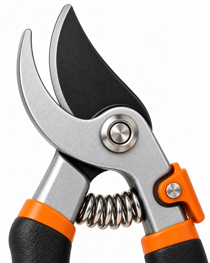 Bypass garden pruning shears