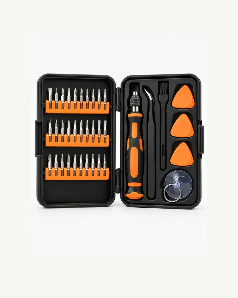 Precision screwdriver repair kit