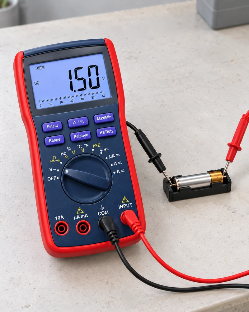 Autoranging digital multimeter