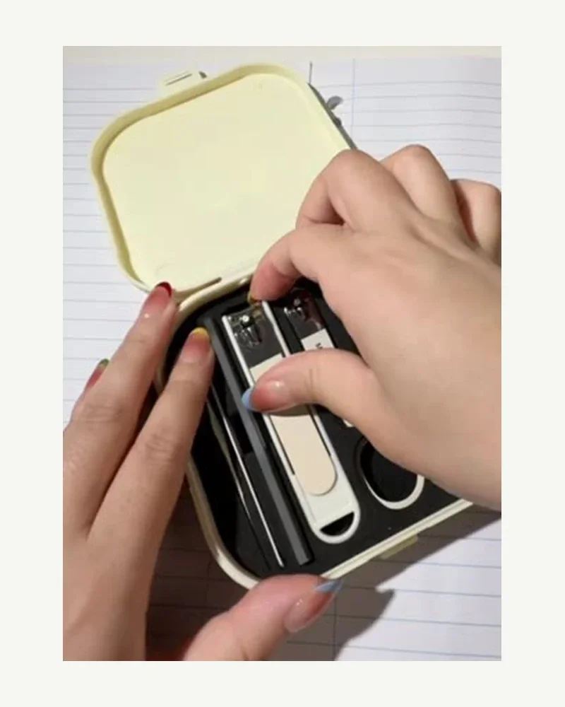 Manicure Tool Kit with Case
