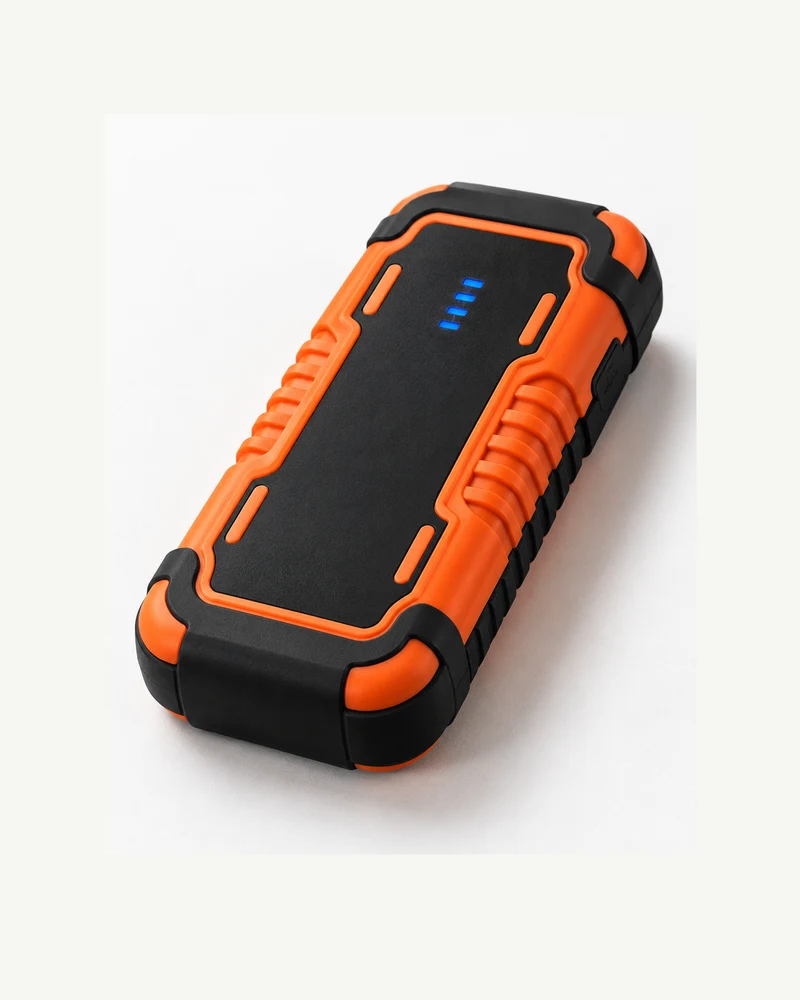 Flat 12V jump starter pack