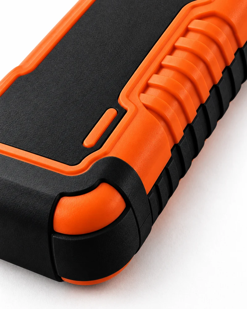 Flat 12V jump starter pack