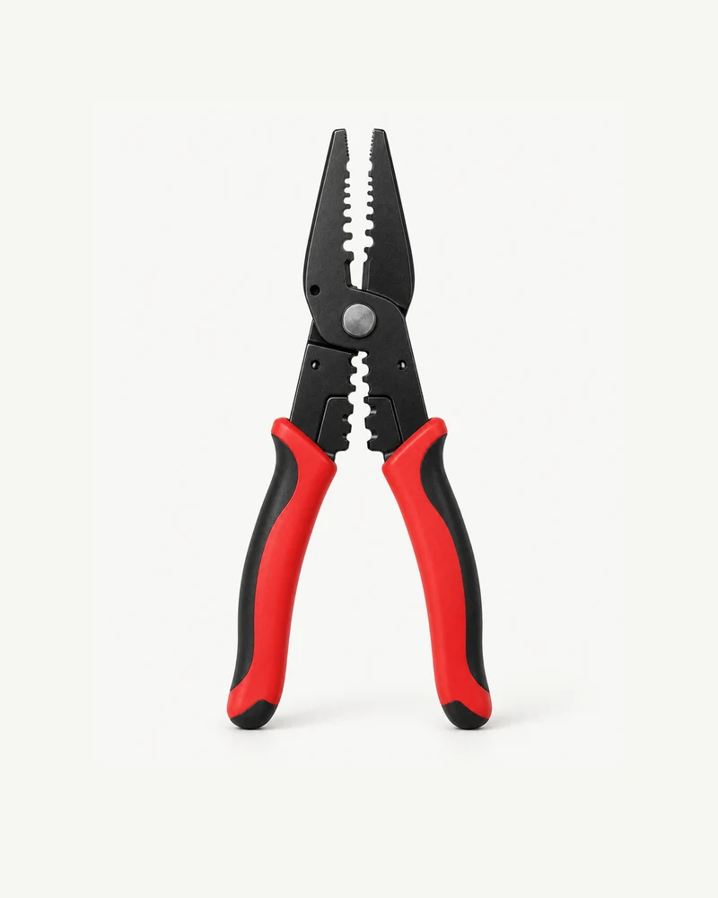 Wire stripper and crimper