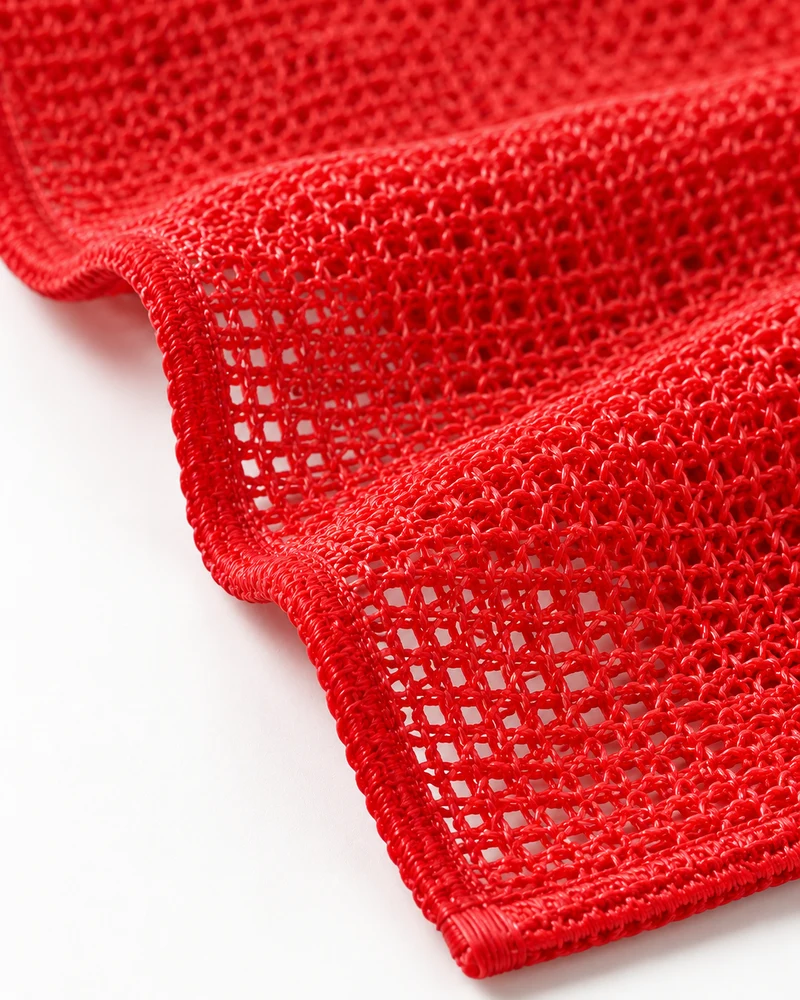 Long textured shower towels, set of three