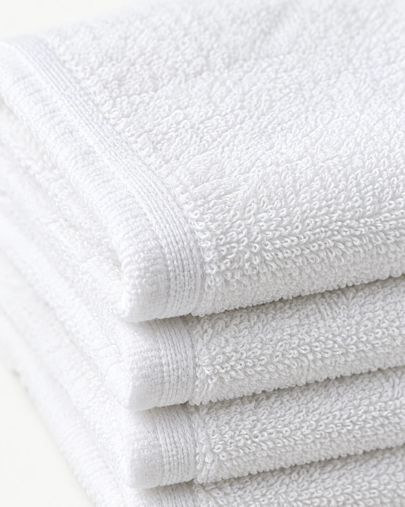 Cotton washcloths, pack of 24