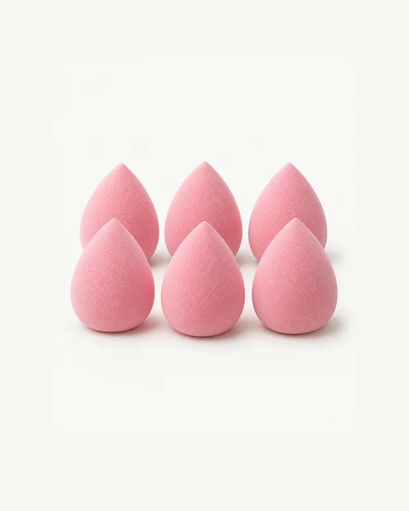 Makeup blending sponges, set of six