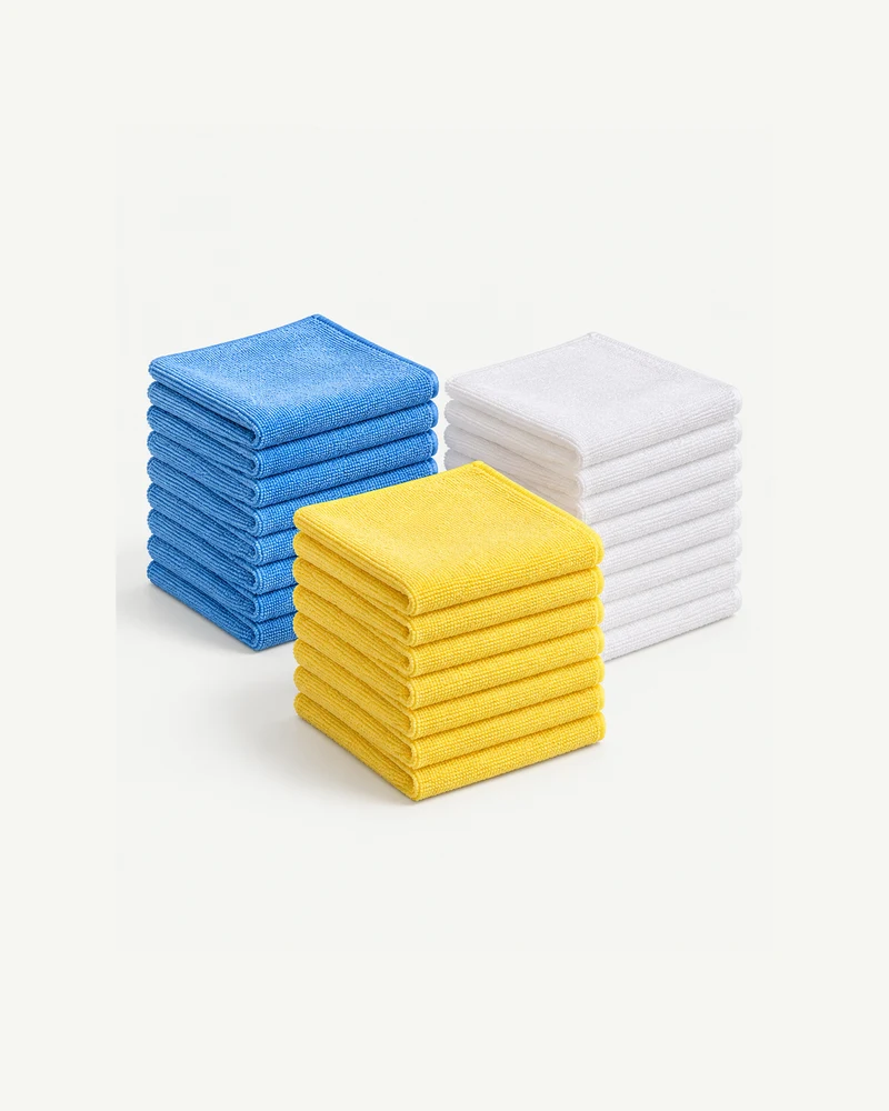 Microfiber cleaning cloths, pack of 24