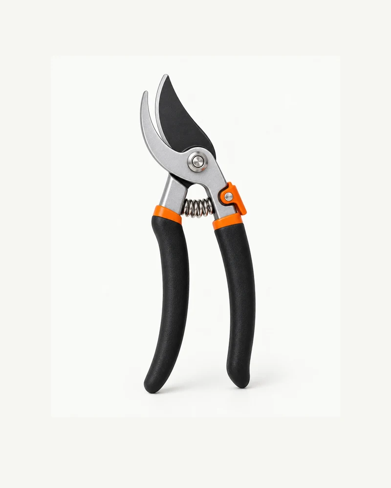 Bypass garden pruning shears