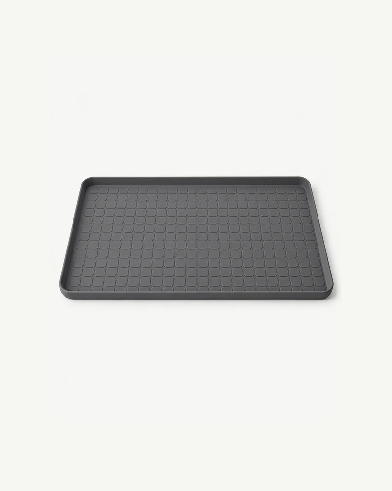 Silicone under-sink mat