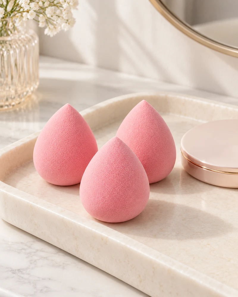 Makeup blending sponges, set of six