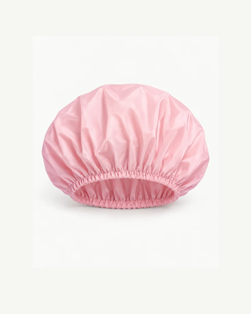 Reusable elastic shower cap